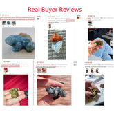 Frog Statue Natural Stones